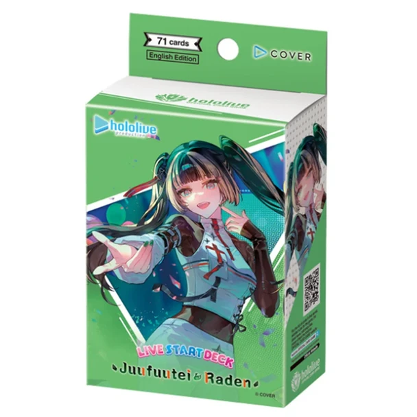 Hololive Card Game Start Deck: Juufuutei Raden 