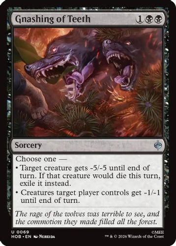 [HOB-0069](U) Gnashing of Teeth