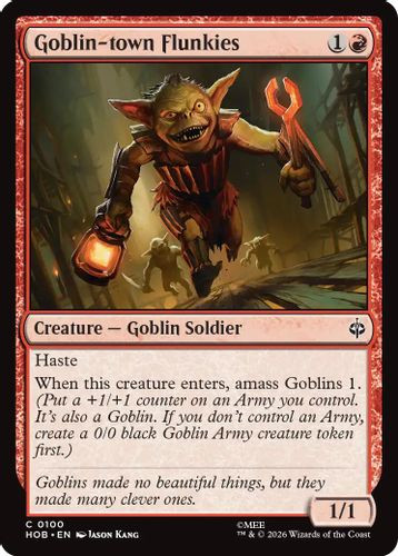 [HOB-0100](C) Goblin-town Flunkies