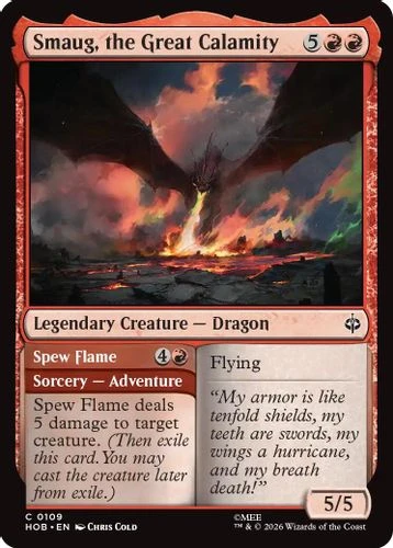 [HOB-0109](C) Smaug, the Great Calamity // Spew Flame
