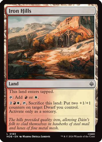 [HOB-0185](C) Iron Hills (Foil)