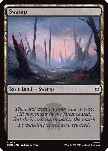 [HOB-0191](L) Swamp (Foil)