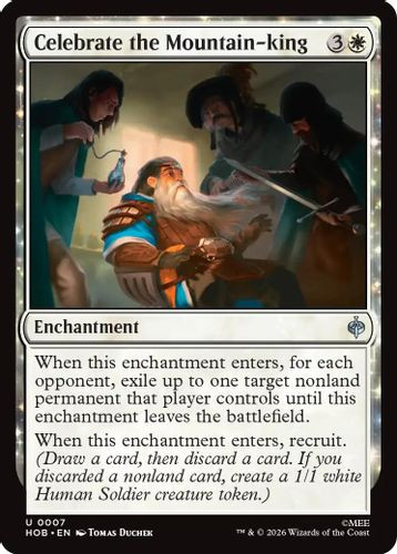 [HOB-0007](U) Celebrate the Mountain-king (Foil)