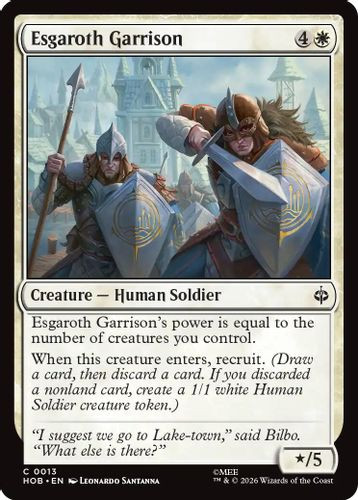 [HOB-0013](C) Esgaroth Garrison (Foil)