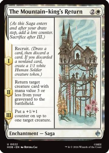 [HOB-0022](U) The Mountain-king's Return (Foil)
