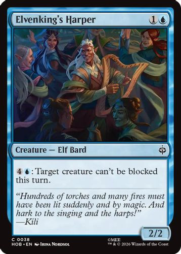 [HOB-0038](C) Elvenking's Harper (Foil)
