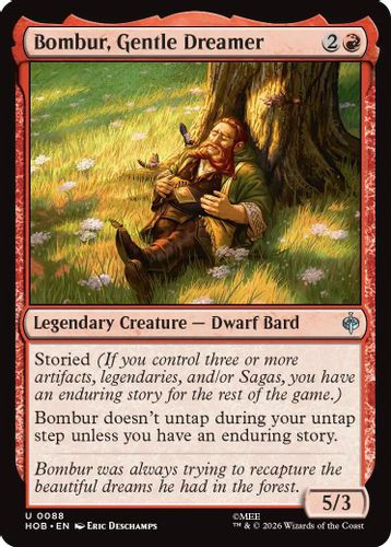 [HOB-0088](U) Bombur, Gentle Dreamer (Foil)