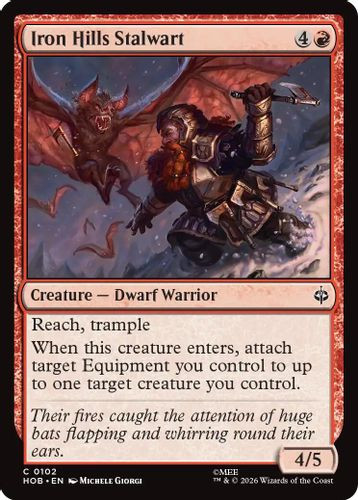 [HOB-0102](C) Iron Hills Stalwart (Foil)