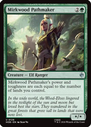 [HOB-0129](U) Mirkwood Pathmaker (Foil)