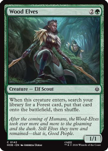 [HOB-0142](C) Wood Elves (Foil)