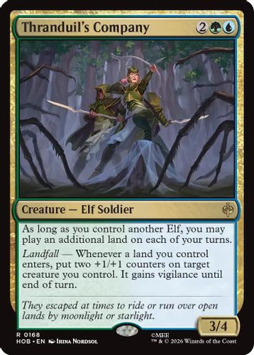 [HOB-0168](R) Thranduil's Company