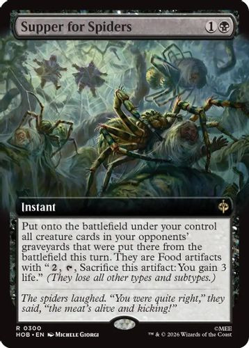 [HOB-0300](R) Supper for Spiders (Extended Art)