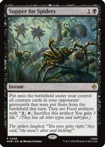 [HOB-0086](R) Supper for Spiders (Foil)