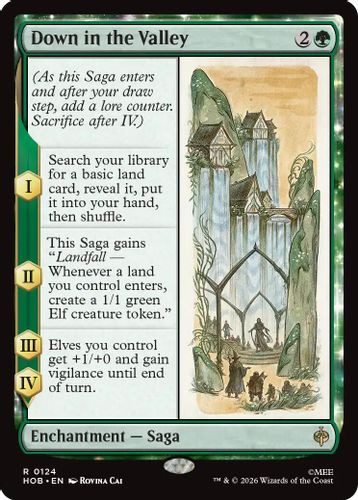 [HOB-0124](R) Down in the Valley (Foil)