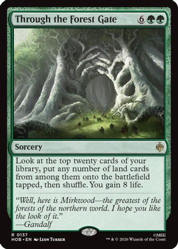 [HOB-0137](R) Through the Forest Gate (Foil)
