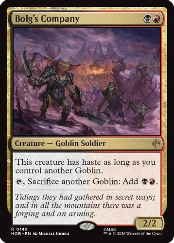 [HOB-0149](R) Bolg's Company (Foil)
