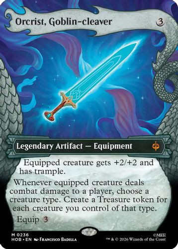 [HOB-0236](M) Orcrist, Goblin-cleaver (Showcase) (Foil)