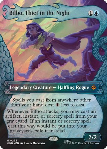 [HOB-0255](M) Bilbo, Thief in the Night (Showcase) (Surge Foil)