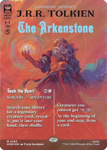 [HOB-0283](M) The Arkenstone // Seek the Heart (Borderless) (Surge Foil)