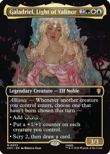 [HOC-0032](M) Galadriel, Light of Valinor (Borderless)