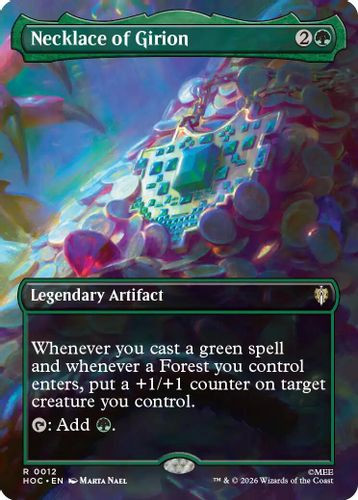 [HOC-0012](R) Necklace of Girion (Borderless) (Foil)