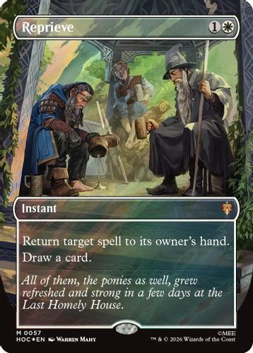 [HOC-0057](M) Reprieve (Borderless) (Surge Foil)