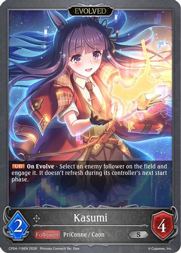 [CP04-119EN](S) Kasumi (Evolved)