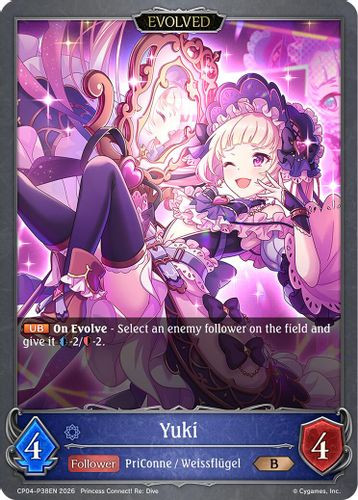 [CP04-P38EN](PB) Yuki (Evolved) (Premium Foil)