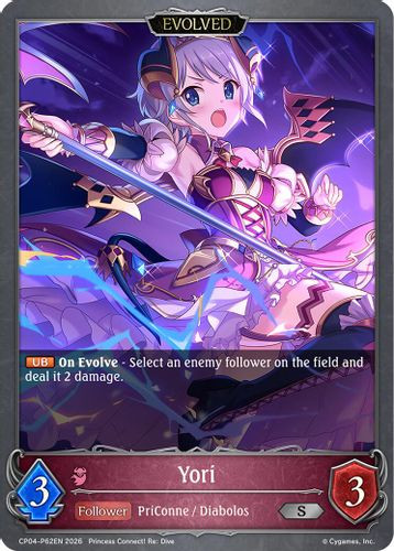 [CP04-P62EN](PS) Yori (Evolved) (Premium Foil)