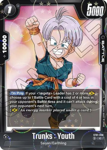 [ST01-056](C) Trunks : Youth {Alt Foil}