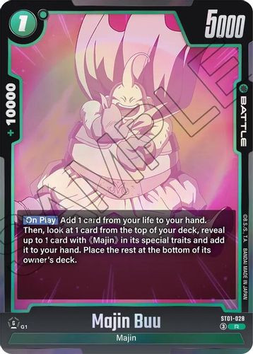 [ST01-028](R) Majin Buu {Foil}