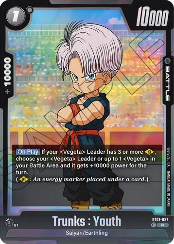 [ST01-057](R) Trunks : Youth {Foil}