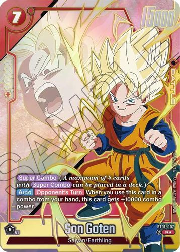 [ST01-007](R) Son Goten {1 Star Alt Art} {Foil}