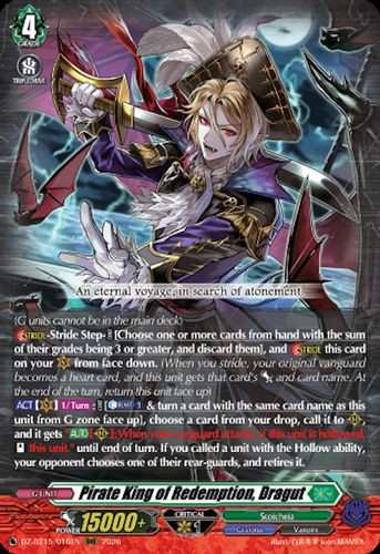 [DZ-BT15/016EN](RRR) Pirate King of Redemption, Dragut