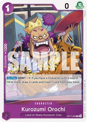[OP17-066C](C) Kurozumi Orochi