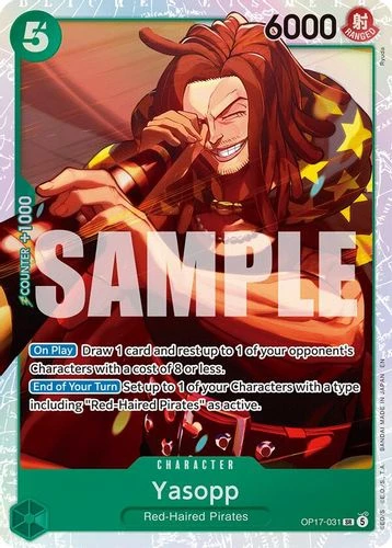 [OP17-031SR](SR) Yasopp (Foil)
