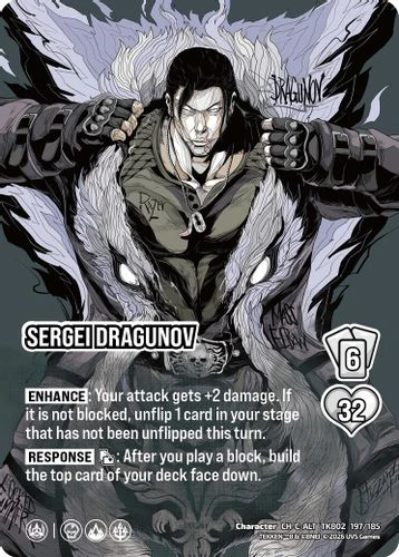 [TK802-197/185](CH-C-ALT) Sergei Dragunov (Alternate Art) (Foil)