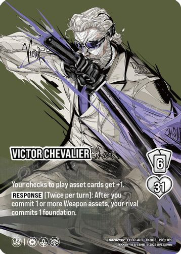 [TK802-198/185](CH-R-ALT) Victor Chevalier (Alternate Art) (Foil)