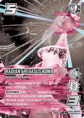 [TK802-215/185](UR-ALT) Radiant Pegasus Bomb (Alternate Art) (Foil)