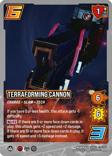 [TK802-133/185](UR) Terraforming Cannon (Foil)