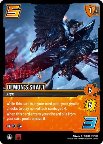 [TK802-039/185](R) Demon's Shaft (Foil)