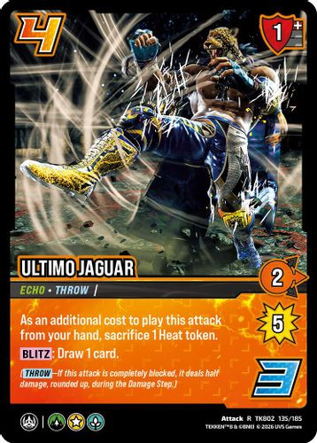 [TK802-135/185](R) Ultimo Jaguar (Foil)