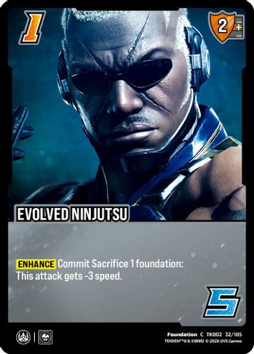 [TK802-032/185](C) Evolved Ninjutsu