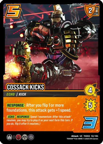 [TK802-092/185](UC) Cossack Kicks