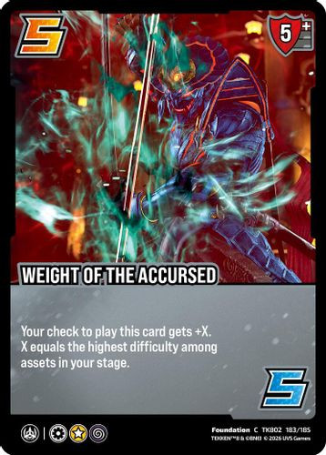 [TK802-183/185](C) Weight of the Accursed
