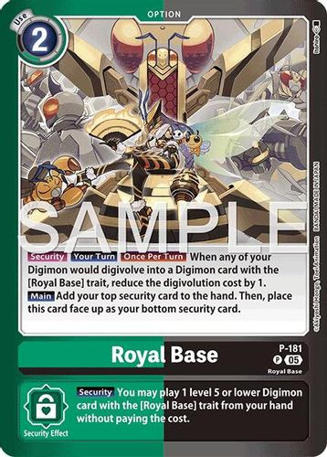 [P-181](P) Royal Base (Foil)