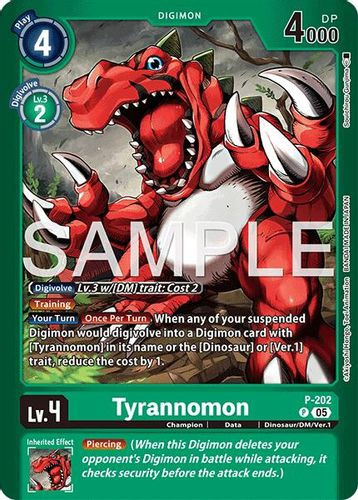 [P-202](P) Tyrannomon (Foil)