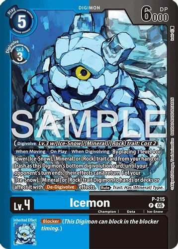 [P-215](P) Icemon (Foil)