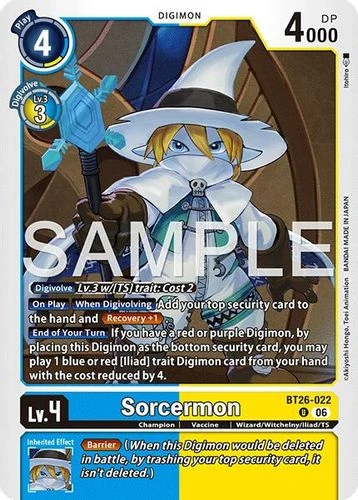 [BT26-022](U) Sorcermon