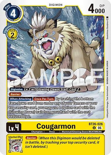 [BT26-026](U) Cougarmon
